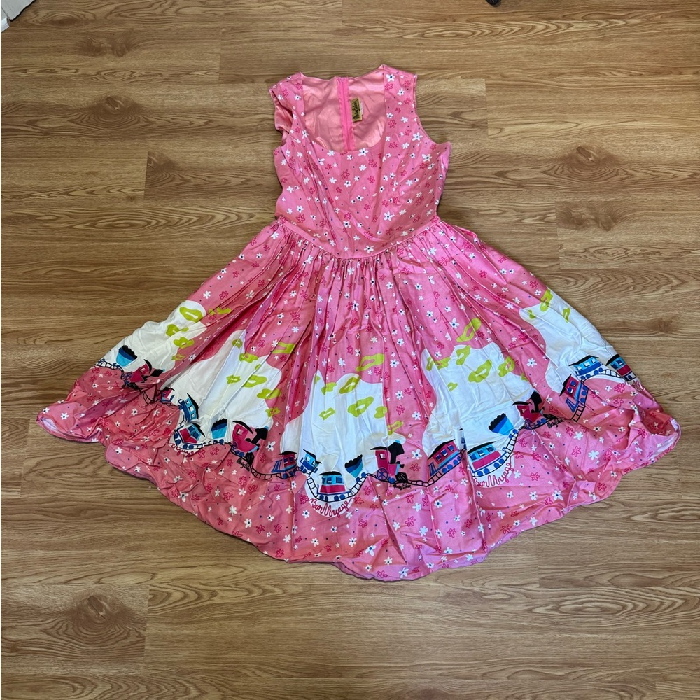 Pinup Couture Mary Blair Pink Train Dress